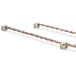 Digitus Barras de compensación de potencial, barra de conexión a tierra, Cobre 820 mm con kit de montaje