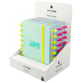 Carchivo Agenda de Discos Ingeniox Sin Fecha A5 80H 100gr Semana Vista Neón Pastel Expositor 6 Ud Precio: 81.50000012. SKU: B1C7KVMTQH