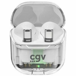 CGV CGV3322102084700 Auriculares inalámbricos Bluetooth URBAN GHOST, Batería 30h, Control táctil, TWS, Blanco CGV CGV3322102084700 Auriculares inalámbricos Bluetooth URBAN GHOST, Batería 30h, Control táctil, TWS, Blanco