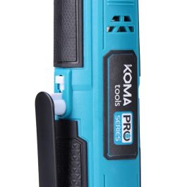 Koma Tools 12v-ca-k Carraca Eléctrica 12V 3/8" 300 RPM 45 Nm con Batería, Cargador y Vasos Hexagonales - Kit Completo