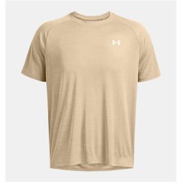 Camiseta de Manga Corta Hombre Under Armour Tech Textured SS Beige 11-12 Años