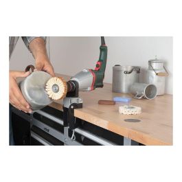 Wolfcraft Pasta de pulir Metal, juego de 2 piezas (2178000) - Pasta marrón pulido previo y azul pulido final para superficies metálicas