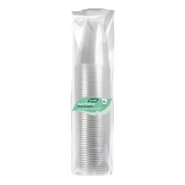 Set de 50 vasos transparentes 330 cc Algon (12 Unidades) Set de 50 vasos transparentes 330 cc Algon (12 Unidades)