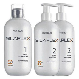 Montibello Kit Silaplex 1 Bond R. + 2 Bond Restorer Tratamiento Capilar Reparador