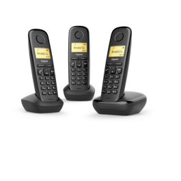 Gigaset L36852-H2802-D211 Wireless Phone A170 Trio Black Precio: 47.79000028. SKU: B1HHLCGQDC