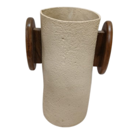 DKD Home Decor Jarrón Urban Papel Maché y Mango Crudo Marrón 15 x 35.5 x 22 cm con Asas DKD Home Decor Jarrón Urban Papel Maché y Mango Crudo Marrón 15 x 35.5 x 22 cm con Asas Precio: 24.78999963. SKU: B18X49Q4V4