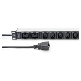 Digitus PDU 1HE 8xC13 2xC19 Regleta de enchufes 230V/16A Negro Precio: 74.95000029. SKU: B18MK52APK