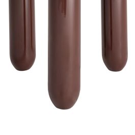 Mesa Auxiliar Lacado Granate Dm Salón 50 X 50 X 50,50 cm