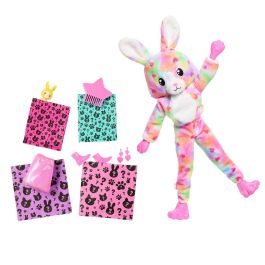 Barbie Hrk38 Muñeca Cutie Reveal Colección Sueños Colores Conejito con Disfraz, Accesorios, 10 Sorpresas y Cambio de Color Barbie Hrk38 Muñeca Cutie Reveal Colección Sueños Colores Conejito con Disfraz, Accesorios, 10 Sorpresas y Cambio de Color