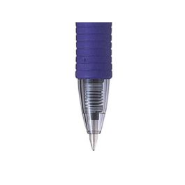 Boligrafo Pilot G-2 Pixie Azul Tinta Gel Retractil Sujecion De Caucho 12 unidades