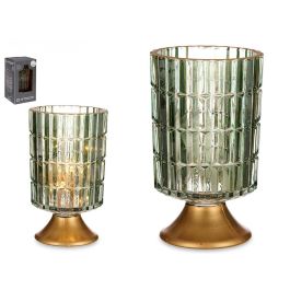 Farol Led Pie Metal Verde Giftdecor 10X18CM (6 Unidades) Precio: 68.5899995. SKU: B13FRBVHQP