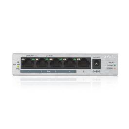 Zyxel GS1005HP Switch No Administrado Gigabit Ethernet PoE Plata 5 Puertos