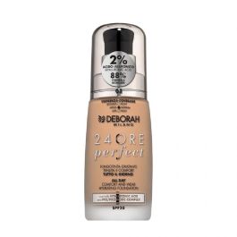Deborah Maquillaje 24Ore Perfect Larga Duración con Ácido Hialurónico 2%, Cuidado Facial, Cobertura Media SPF 20 True Beige Precio: 16.59000024. SKU: S4517331