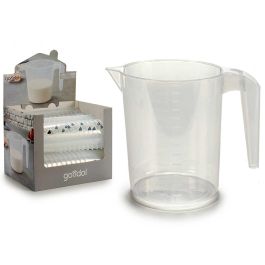 Gondol Jarra Medidora de Plástico Transparente 1,3 Litros 12.7x14.5x18.5 cm (48 Unidades) Precio: 46.9951537. SKU: B1FYFEQGMT