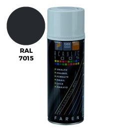 Faren Spray Ral 7015 Gris Pizarra 400ml - Esmalte Acrílico para Exteriores e Interiores