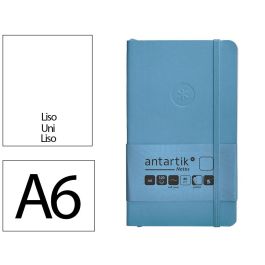 Cuaderno Con Gomilla Antartik Notes Tapa Blanda A6 Hojas Lisas Azul Claro 100 Hojas 80 gr Fsc Precio: 4.49999968. SKU: B1FWR5K7DF