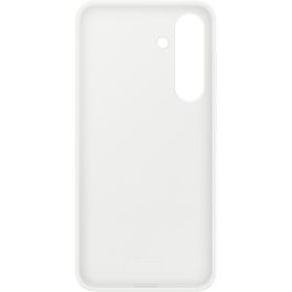 SAMSUNG Funda de Silicona para Samsung Galaxy S25 FE, Protectora Antiamarilleamiento, Blanco