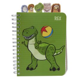 Loungefly Cuaderno Toy Story Disney, Tapa Plástico Esmerilado, Hojas Rayadas, 16.75x21.25cm