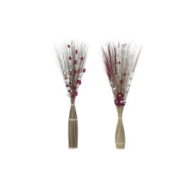 DKD Home Decor Ramo de Flor Seca Natural Rojo, 150 cm de Alto, Base 40x40 cm (Pack de 4 Unidades) Precio: 54.2685. SKU: B15SH5SW5A