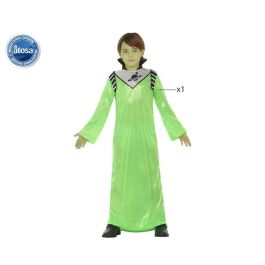 Disfraz Alien Verde Niño Infantil Túnica 3-4 Años Disfraz Alien Verde Niño Infantil Túnica 3-4 Años