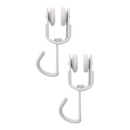 Micel 92577 TLD18 Blister de 2 Poleas para Riel de Cortina Interior Acero Acabado Blanco 18.5x18x56mm Precio: 7.95000008. SKU: B1KN3ZWQ94