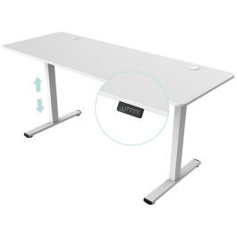 Mesa de Escritorio Mars Gaming MGDERGOPRO160W Blanco 160 x 60 cm
