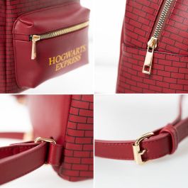 ERIK Mochila Harry Potter Plataforma 9 3/4 con Bolsillo Principal y Frontal, Correas Ajustables