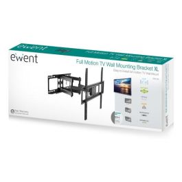 Ewent Soporte Pared Multidireccional EW1526 para TVs de 37 a 70 Pulgadas, Compatible con TVs Planas y Curvas