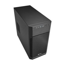SHARKOON V1000 Mini Tower Negro Caja Micro-ATX con Flujo de Aire Óptimo