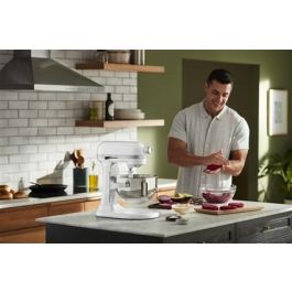 Kitchenaid 5KSM55SXX Robot de Cocina Heavy Duty 5.2L Blanco