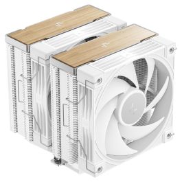 DeepCool AK620 G2 WH Cooler de CPU, Refrigerador de Aire con 2 Ventiladores PWM de 120 mm, 6 Tubos de Calor, Blanco, 57.76 CFM Precio: 85.49999997. SKU: B1AZEBG3YB