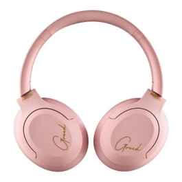 AURICULARES C/MICROFONO NGS ARCTICA GREED INALAMBRICOS ROSA