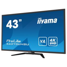 Iiyama ProLite X4373UHSU-B1 Monitor 108 cm (43") 4K Ultra HD 3840x2160 3ms VA 60Hz 2xHDMI DP USB-C HDR10 Negro