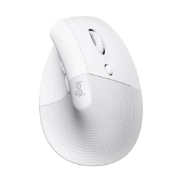 Logitech Ratón Ergonómico Vertical Lift Inalámbrico Bluetooth/USB 4000 DPI Blanco Precio: 55.50000049. SKU: S7811593