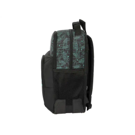 Mochila Escolar Nerf Game Negro 32 x 42 x 15 cm