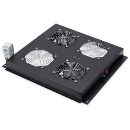 Digitus Unidad de refrigeración de techo para armarios Unique/Dynamic, 2 ventiladores, 276 m³/h, Negro Precio: 143.88999955. SKU: B12B74YV39