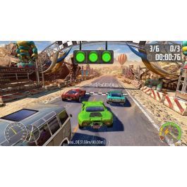 Turbo Booster Racing - Kit (volantes + juego) - Juego para Nintendo Switch - Código en una caja