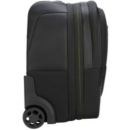 Targus City Gear Laptop Roller 17.3 pulgadas - Maleta con ruedas para portátil, Negro/Gris