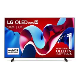 LG OLED42C45LA Televisor OLED evo C4 42" 4K Ultra HD Smart TV 2024 con Procesador α9 Gen7 AI