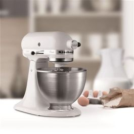 Kitchenaid Robot de Cocina 5K45SS EWH Classic, 4.28 L, Blanco