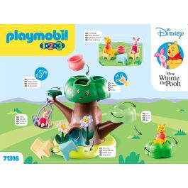 Playmobil 1.2.3 & Disney Winnie The Pooh y Piglet Juguete Educativo Desarrollo Motriz y Cognitivo