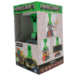 Cable Guy Soporte Creeper Minecraft 20cm para Mandos y Teléfonos PlayStation, Xbox, iPhone