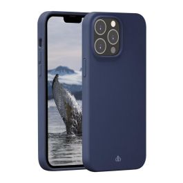 dbramante1928 Funda Greenland iPhone 14 Pro Max Azul Pacífico - Protectora, Antigolpes y Fabricada con Plástico Reciclado