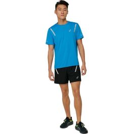 Camiseta de Manga Corta Hombre Asics 2011C017-400 Azul cielo