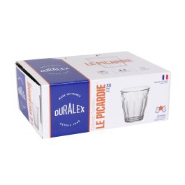 Duralex Set de 6 Vasos Transparentes Picardie 90 cc (24 Cajas)