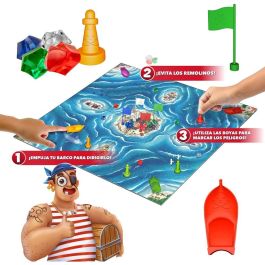 SD GAMES Juego de mesa Bermuda Piratas español - +7 años, 2-4 Jugadores, 20 minutos de partida
