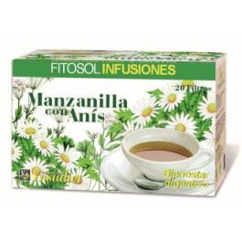 Fitosol Infusión Manzanilla con Anís para Digestión, 20 Filtros, Matricaria Chamomilla, Pimpinella anisum Precio: 1.9499997. SKU: B16YZXDFR7