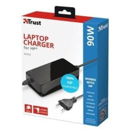 Trust MAXO 23393 Cargador Portátil 90W Automático para HP, Compatible 18-20V, con 4 Conectores y Protección Inteligente Trust MAXO 23393 Cargador Portátil 90W Automático para HP, Compatible 18-20V, con 4 Conectores y Protección Inteligente