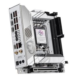 MSI MPG Z890I EDGE TI WiFi - Placa Base Intel Z890 ITX LGA 1851, DDR5, Wi-Fi 7, Bluetooth 5.4, 4x M.2, PCIe x16
