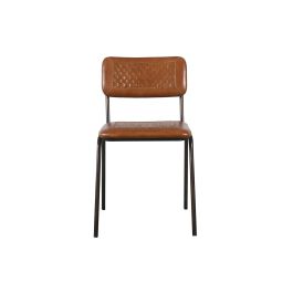 DKD Home Decor Silla Marron Negro 52 x 78 x 46 cm (2 Unidades)